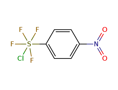 4-nitrophenyltetrafluoro-λ6-sulfanyl chloride