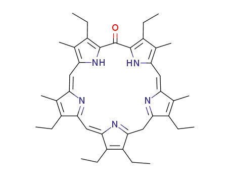 3,7,13,17,18,22-hexaethyl-2,8,12,23-tetramethyl-iso-5-oxopentaphyrin