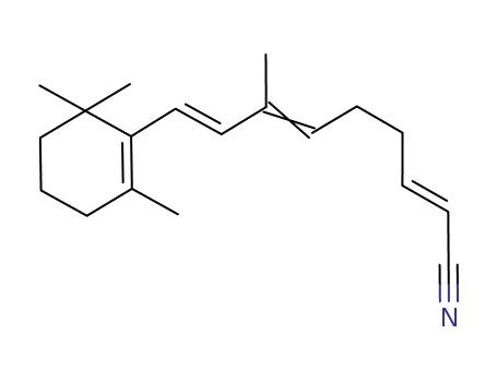 (2E,6E,8E)-7-Methyl-9-(2,6,6-trimethyl-cyclohex-1-enyl)-nona-2,6,8-trienenitrile