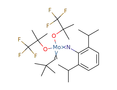 (2,6-diisopropylphenylimido)bis(1,1-dimethyl-2,2,2-trifluoroethanolato)(tert-butylmethylidene)molybdenum