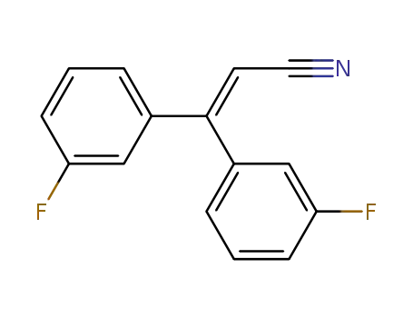 3,3'-bis(3-fluorophenyl)acrylonitrile