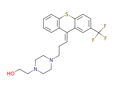 1-Piperazineethanol,4-[(3E)-3-[2-(trifluoromethyl)-9H-thioxanthen-9-ylidene]propyl]-