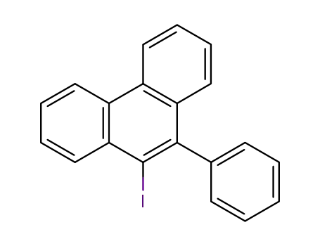 Molecular Structure of 312612-61-6 (9-IODO-10-PHENYLPHENANTHRENE)