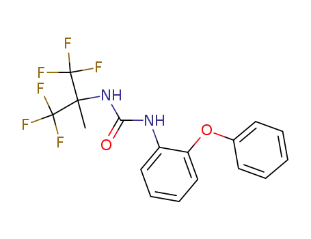 3-(1,1,1,3,3,3-hexafluoro-2-methylprop-2-yl)-1-(2-phenoxyphenyl)urea