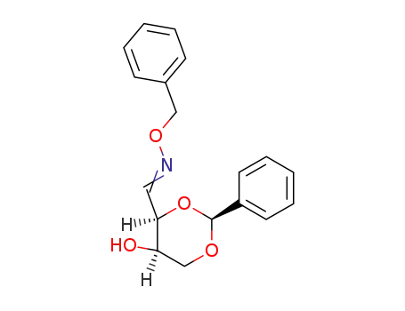 (2S,4R,5R)-5-Hydroxy-2-phenyl-[1,3]dioxane-4-carbaldehyde O-benzyl-oxime