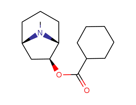 8-methyl-6β-cyclohexanecarbonyloxy-8-azabicyclo[3.2.1]octane