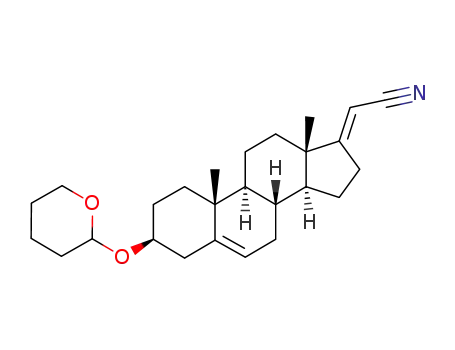 20-carbonitrilopregna-5,17(20)diene 3β-tetrahydropyranyl ether