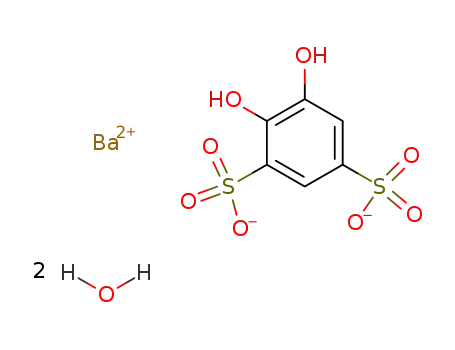 barium 4,5-dihydroxybenzene-1,3-disulfonate dihydrate