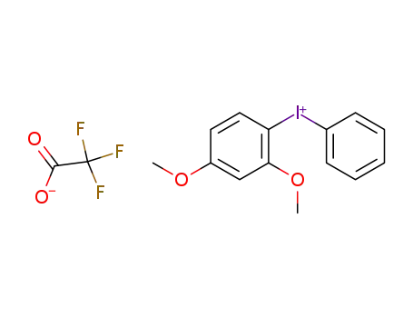 (2,4-dimethoxy-phenyl)-phenyl-iodonium; trifluoro-acetate