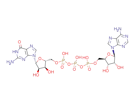 P1-5'-O-adenosine,P3-5'-O-guanosine triphosphate