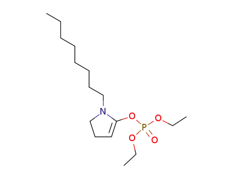 phosphoric acid diethyl ester 1-octyl-4,5-dihydro-1H-pyrrol-2-yl ester
