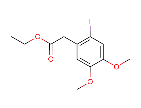 ethyl 2-(2-iodo-4,5-dimethoxyphenyl)acetate