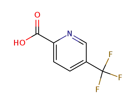 Molecular Structure of 80194-69-0 (5-(Trifluoromethyl)pyridine-2-carboxylic acid)