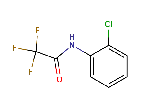 Molecular Structure of 62926-91-4 (Acetamide, N-(2-chlorophenyl)-2,2,2-trifluoro-)