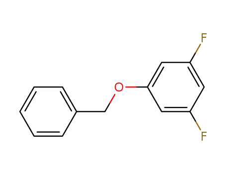 Molecular Structure of 176175-97-6 (1-(Benzyloxy)-3,5-difluorobenzene)
