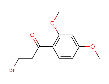 1-Propanone, 3-bromo-1-(2,4-dimethoxyphenyl)-