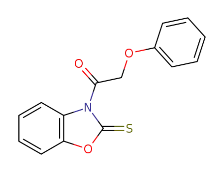 2-phenoxy-1-(2-thioxobenzo[d]oxazol-3(2H)-yl)ethanone