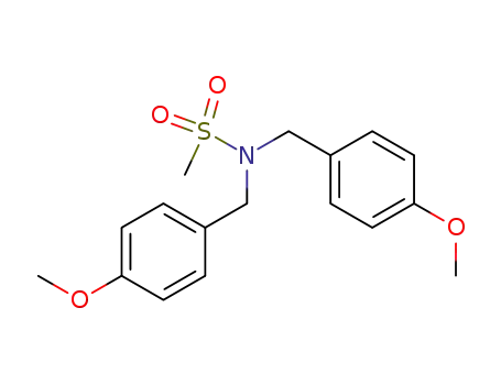 N,N-bis(4-methoxybenzyl)methanesulfonamide