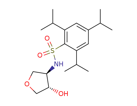 (+/-)-N-[(3R,4S)-4-hydroxytetrahydrofuran-3-yl]-2,4,6-triisoproplybenzenesulfonamide