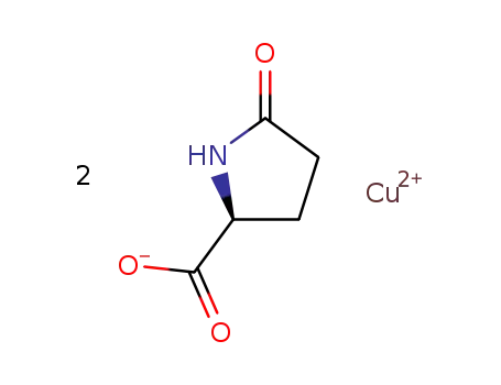 Copper(II); (S)-5-oxo-pyrrolidine-2-carboxylate