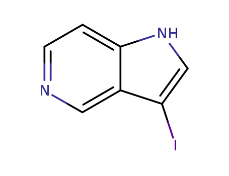 Molecular Structure of 877060-47-4 (3-IODO-1H-PYRROLO[3,2-C]PYRIDINE)
