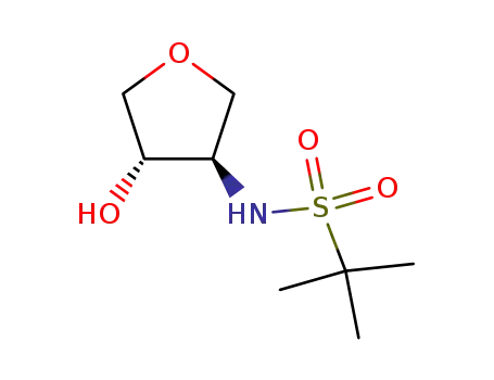 (+/-)-N-[(3R,4S)-4-hydroxytetrahydrofuran-3-yl]-tert-butylsulfonamide