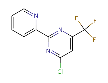 4-chloro-2-(2-pyridinyl)-6-(trifluoromethyl)pyrimidine