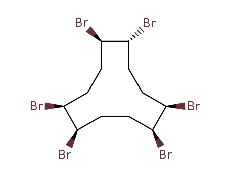 (-)-(1R,2R,5R,6S,9R,10S)-1,2,5,6,9,10-hexabromocyclododecane