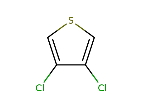 Molecular Structure of 17249-76-2 (3,4-Dichlorothiophene)
