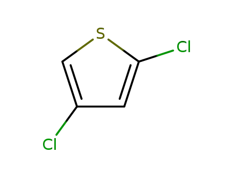 Molecular Structure of 17249-75-1 (2,4-dichlorothiophene)
