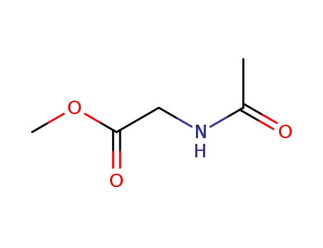 Molecular Structure of 1117-77-7 (METHYL N-ACETYLGLYCINATE)