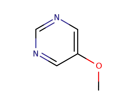 Molecular Structure of 31458-33-0 (Pyrimidine, 5-methoxy- (6CI,7CI,8CI,9CI))