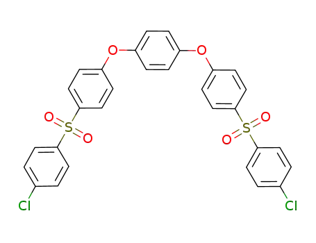 1,4-bis(4'-(4''-chlorobenzenesulfonyl)phenoxy)benzene