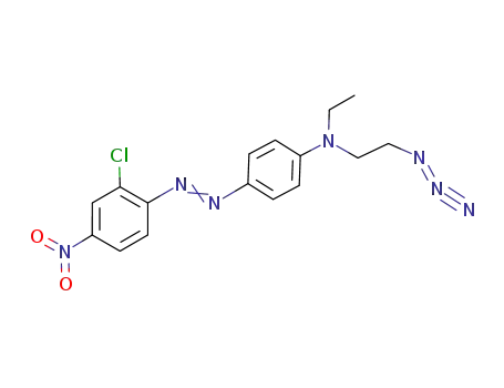 N-ethyl-N-(2-azidoethyl)-4-(2-chloro-4-nitrophenylazo)phenylamine