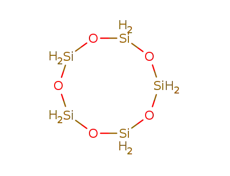 Molecular Structure of 294-40-6 (Cyclopentasiloxane)