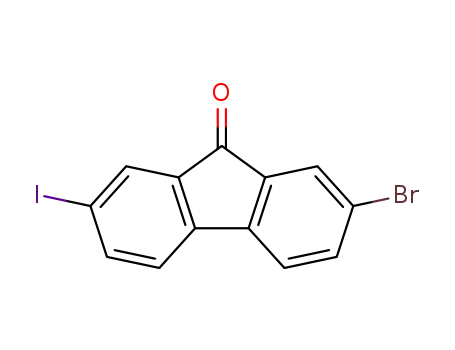 2-bromo-7-iodo-9H-fluoren-9-one