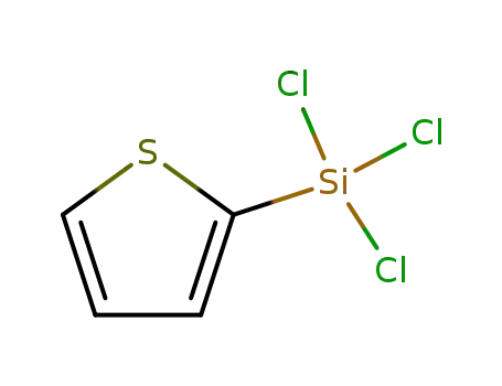 Molecular Structure of 18145-51-2 (silane, (3,4,5-trichloro-2-thienyl)-)