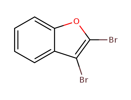 Molecular Structure of 64150-61-4 (2,3-Dibromobenzofuran)