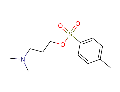 Molecular Structure of 39743-22-1 (1-Propanol, 3-(dimethylamino)-, 4-methylbenzenesulfonate (ester))