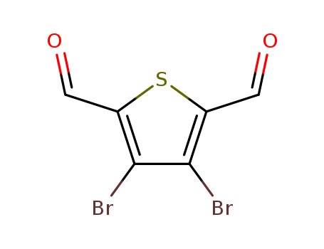 3,4-Dibromothiophene-2,5-dicarboxaldehyde