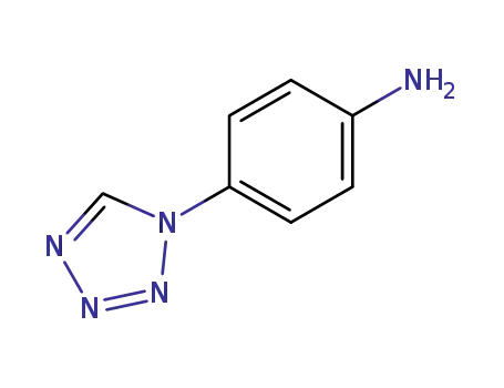 Molecular Structure of 14213-13-9 (4-(1H-TETRAZOL-1-YL)ANILINE HYDROCHLORIDE)