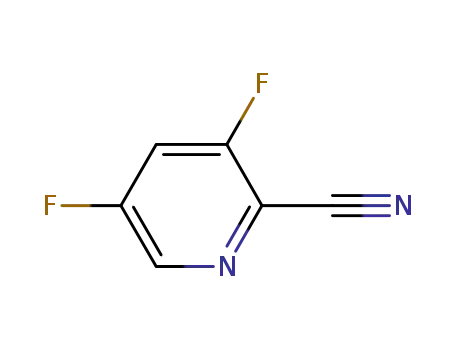 2-Cyano-3,5-difluoropyridine cas  298709-29-2