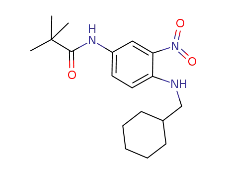 N-(4-[(cyclohexylmethyl)amino]-3-nitrophenyl)-2,2-dimethylpropanamide