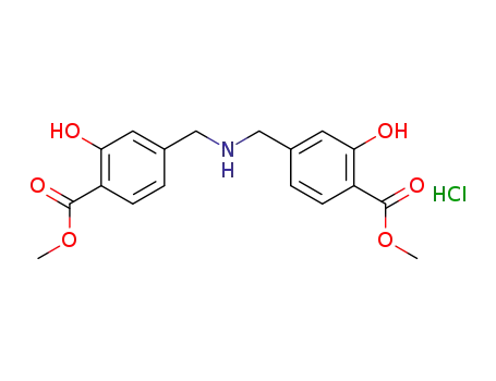 Methyl 2-Hydroxy-4-[({[3-hydroxy-4-(methoxycarbonyl)-phenyl]methyl}amino)methyl]benzoate Hydrochloride