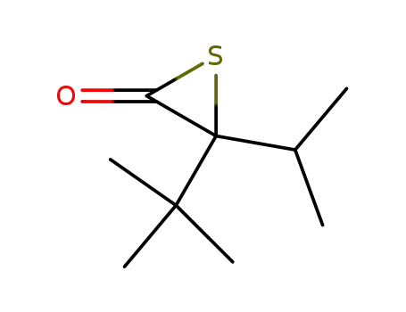 Molecular Structure of 63702-81-8 (Thiiranone, (1,1-dimethylethyl)(1-methylethyl)-)