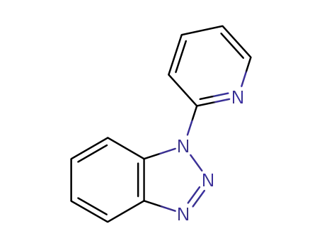 Molecular Structure of 13174-93-1 (1-(2-Pyridinyl)benzotriazole)