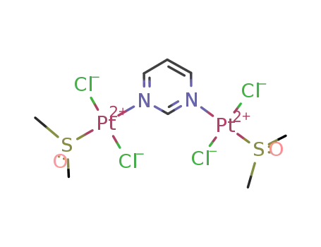 trans-[Pt(dimethylsulfoxide)Cl2]2(μ-pyrimidine)