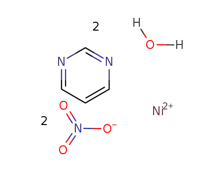 [Ni(μ-pyrimidine)(H2O)2(NO3)2](n)