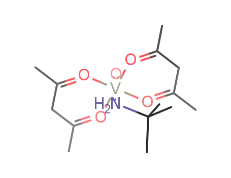 bis-acetylacetonato oxo tert.-butylamine vanadium (IV)