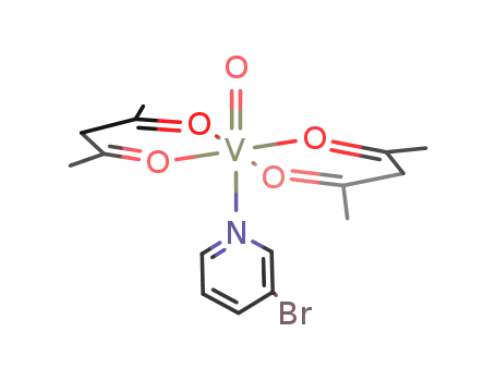 (3-Br-pyridine)-bis(acetylacetonato)-oxovanadium(IV)
